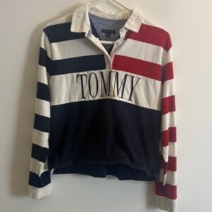 Tommy Striped Rugby Shirt